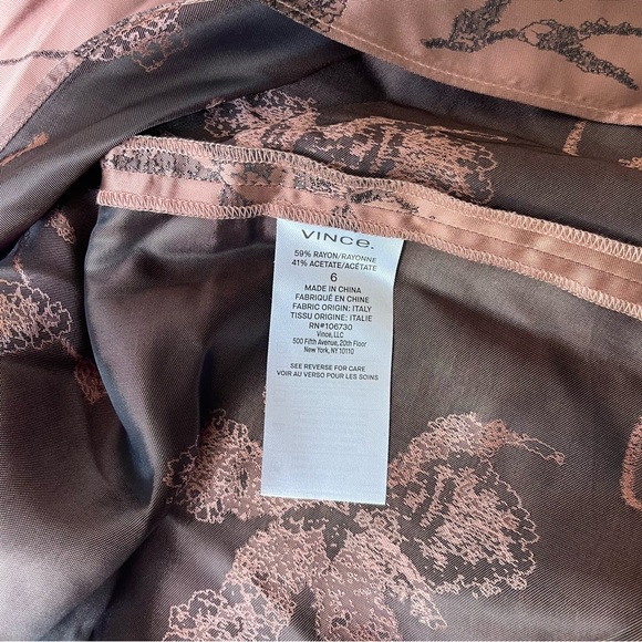 Vince Iris Knot Skirt Sz 6 - Picture 10 of 10